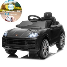 Kinder Elektroauto Porsche Schwarz Höchstgeschwindigkeit 5km/h Kindergeschenke