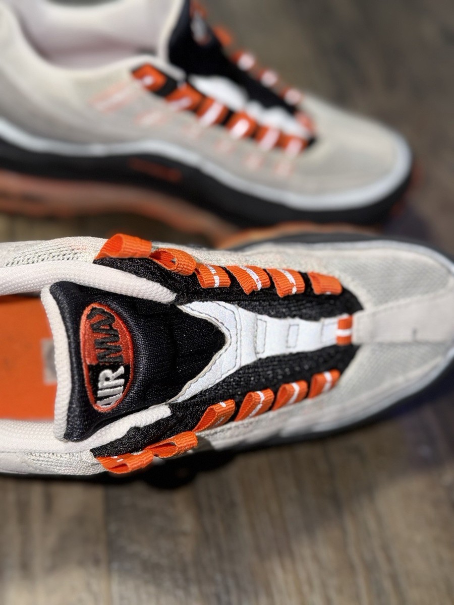 Nike kids Air Max 97 Sneakers - Black/Grey/Orange — product photo 4 of 11