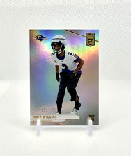 (# /999) NATE WIGGINS RC - 2024 Donruss Elite #157 Baltimore Ravens Rookie SP