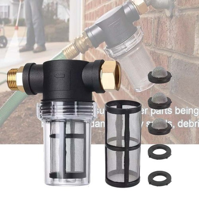 #ad Garden Hose Inlet Filter Inline Water Pressure Washer Sediment Washing Machine $11.89
