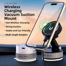 ZKZT050 Wireless Charging Car Mount Strong Aluminum Alloy Holder