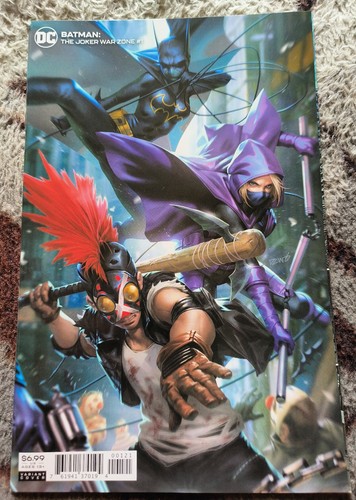 BATMAN : THE JOKER WAR ZONE # 1 DERRICK CHEW BATGIRL'S VARIANT JAMES TYNION IV