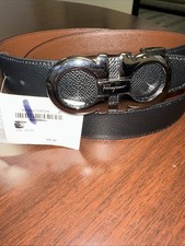 Salvatore Ferragamo Men's Leather Belt Reversible