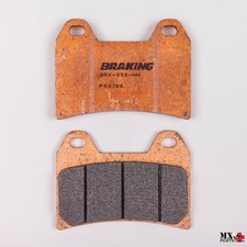 PASTIGLIE FRENO ANTERIORE MV AGUSTA BRUTALE 800 ABS 2015-2018 BRAKING P50784