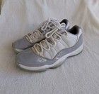 Jordan 11 Retro Low Cement Gray Shoes 10