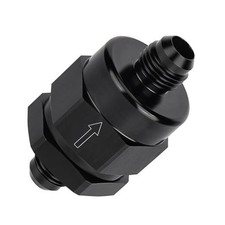 6AN Male Non Return One Way Inline Check Valve Fitting 6AN 9/16-18 UNF 