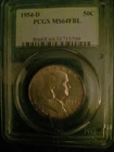Lot Of (2) Franklin Half Dollar PCGS Graded 90% Silver