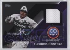 2024 Series 1 City Connect Swatch Collection Black 46/199 Elehuris Montero 3pb