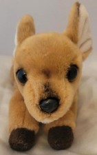 2021 Aurora 10" World of Miyoni Premium Realistic Fawn Plush Baby Deer Huge Eyes