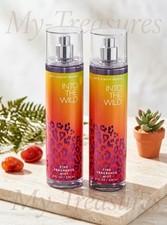 Lot 2 NEW Bath Body Works Into the Wild Fragrance Mist 8 oz Discontinued Spray