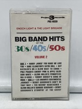 Big Band Hits Cassette 30/40/50s Volume 2 - Preloved - FREE SHIPPING