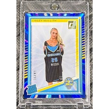 2025 Donruss WNBA Hailey Van Lith RC Rated Rookie #88 Blue Laser Holo /49 HVL