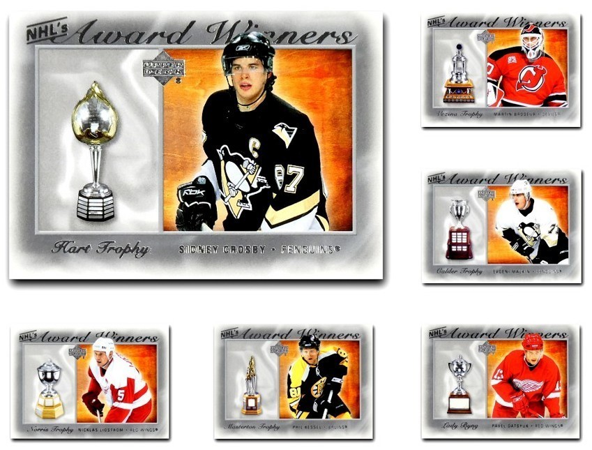 2007-08 Upper Deck NHL’s Award Winners **** PICK YOUR CARD **** From The SET