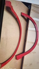 Honda Civic Type R & S Fits 06-12 FN2 REAR ARCHS X2 TRIMS MILANO RED With Clips