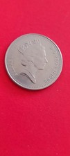 Queen Elizabeth II Ten Pence coin minted in 1992 UK
