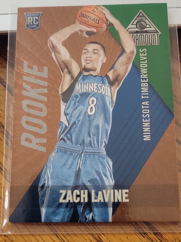 2014-15 Panini Paramount  #37 Zach Lavine Bronze 33/50