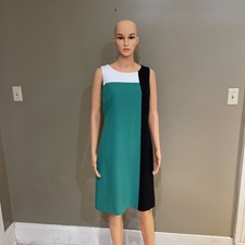 Kasper Professional Work Evening Wedding Tea Party Dinner Dress Size M