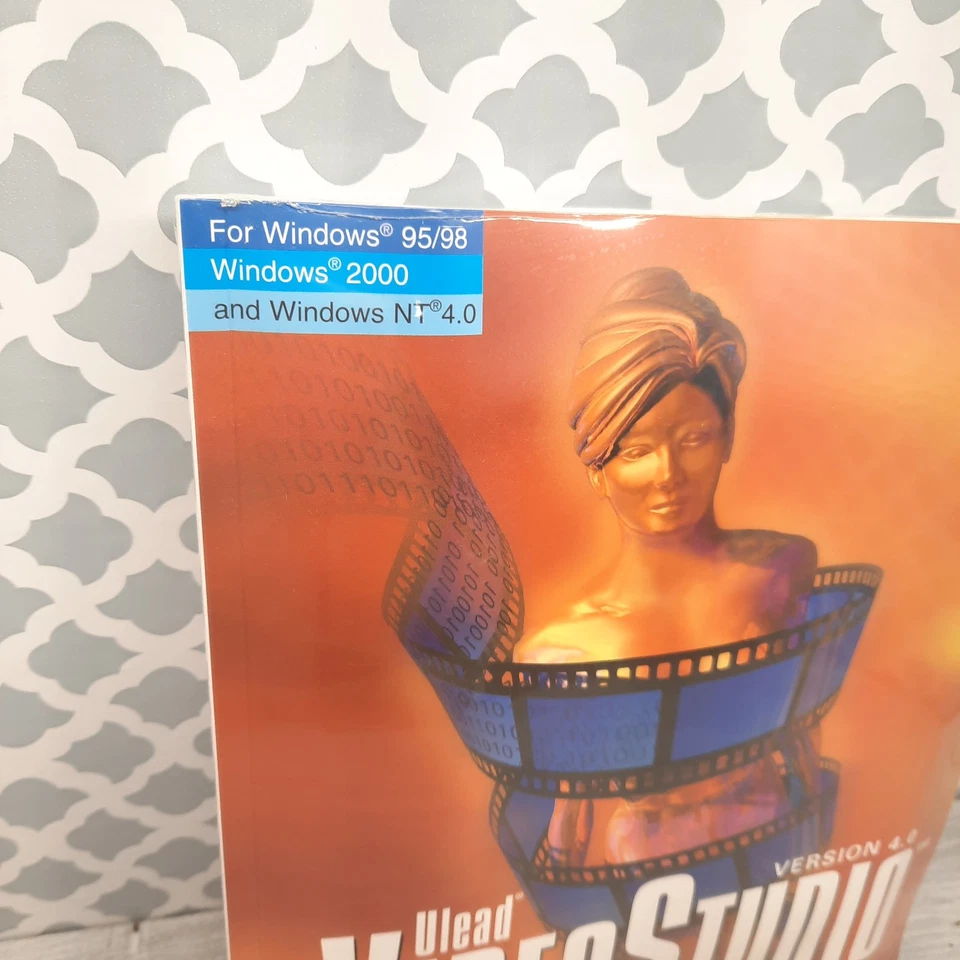 De Colección Ulead Systems Video Studio Versión 4.0 Creación Vídeos ¡Nuevo Precintado! Sin caja Foto 2 de 4