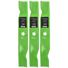 LawnRAZOR Mower Blade Set for Husqvarna 362 YTH24V48 YTH2348 YTH2448 3-Pack