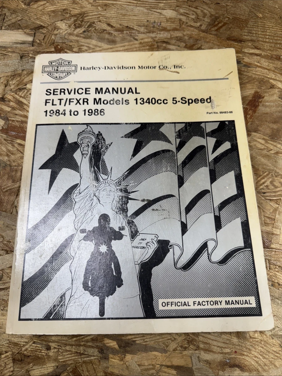 Harley-Davidson 1984 Repair Motorcycle Manuals and Literature for