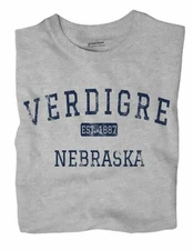 Verdigre Nebraska NE T-Shirt EST