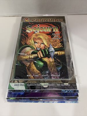 Lot Of 9 Different Crossgen Comics Sojourn Saurians Negation Mark Waid Greg Land