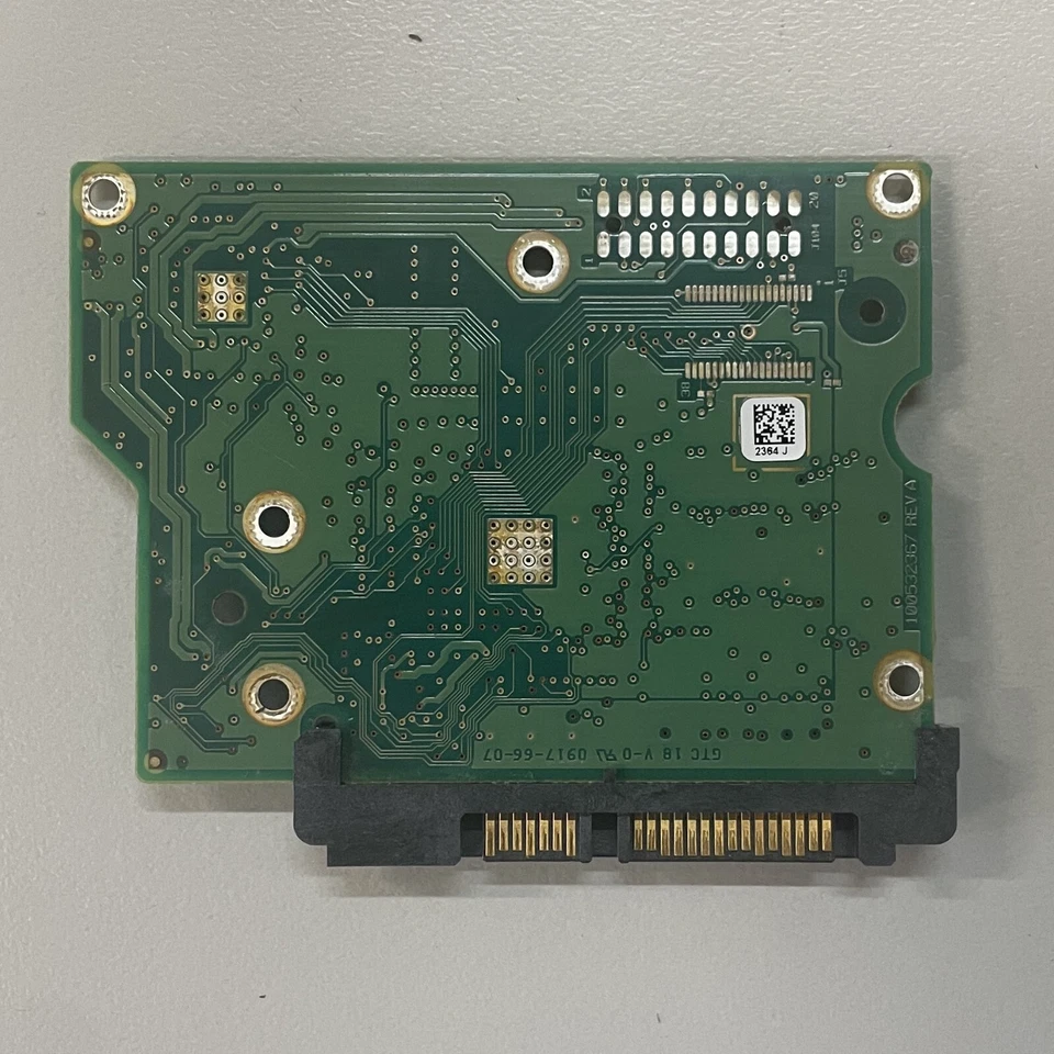 Seagate ST3500418AS 3.5" 500GB SATA HDD PCB Board 100532367 REV A 2364 J FW CC34 - Image 3 of 4