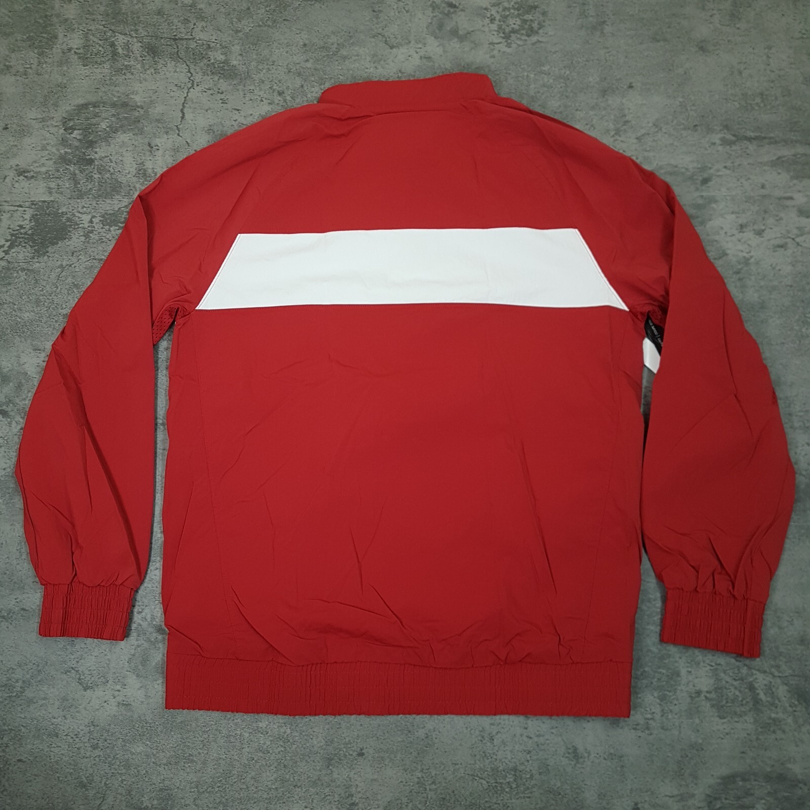 NIKE Air Jordan Oklahoma OU Sooners 1/4 Zip Football Jacket Mens MEDIUM Red thumbnail 2