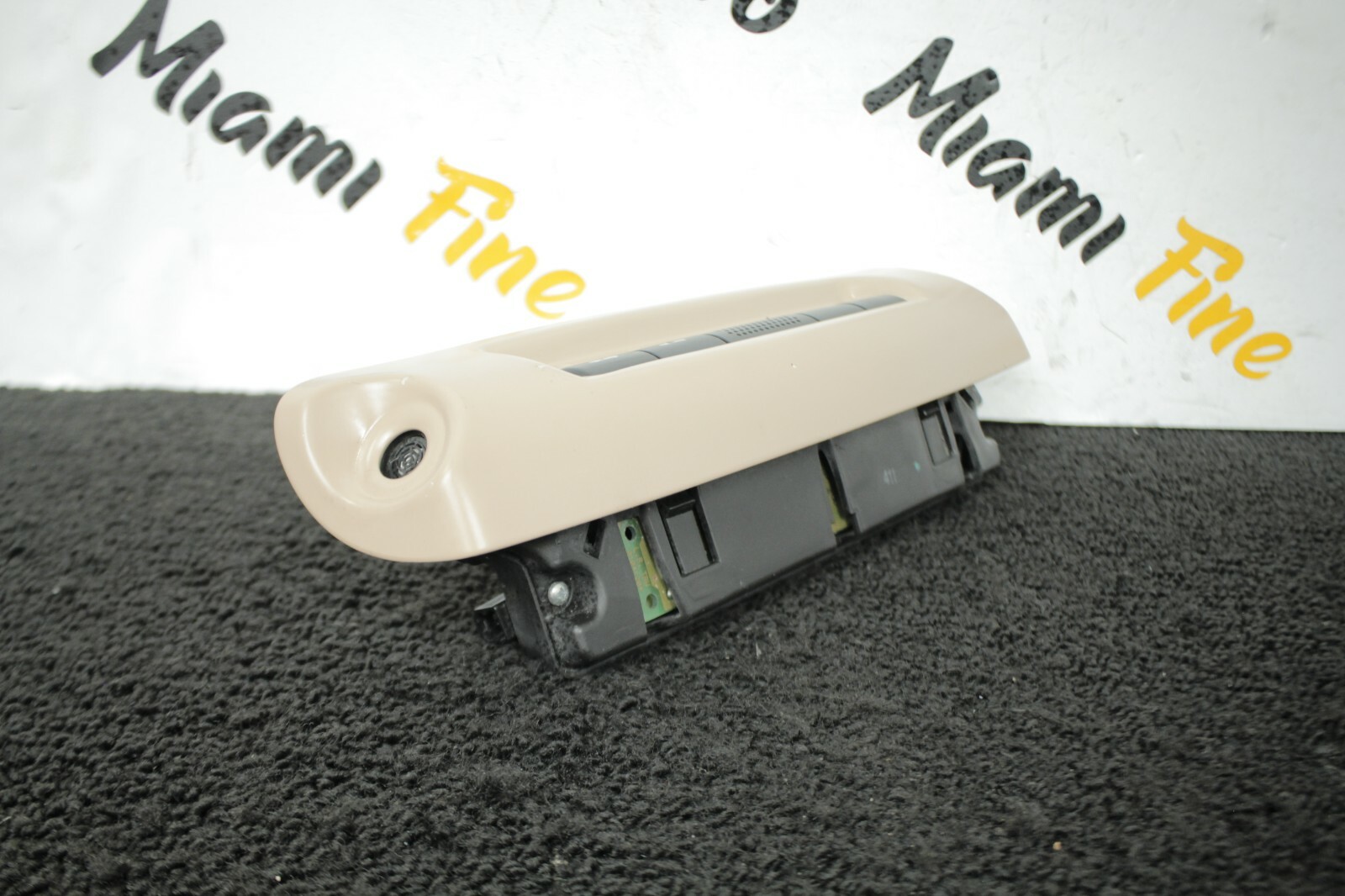 2012 MASERATI GRANTURISMO S UPHOLSTERY SWITCHES BUTTONS BEIGE 80516530