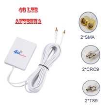4G LTE Router External Antenna 2M Cable LTE Antenna 3G 4G TS9 CRC9 SMA Connector