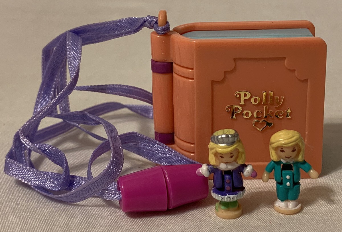POLLY POCKET LUCY Locket Bluebird 1992 en l'état sans personnage ni accessoires EUR 10,00 - FR