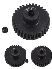 48 Pitch 48P Pinion Gear Set 33T 34T 35T For Traxxas 1/10 RC Car Truck Spur Gear