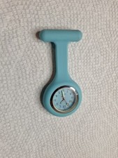 Luminous Pointer Display Nurse Pocket Watches Quartz Silicone Cover