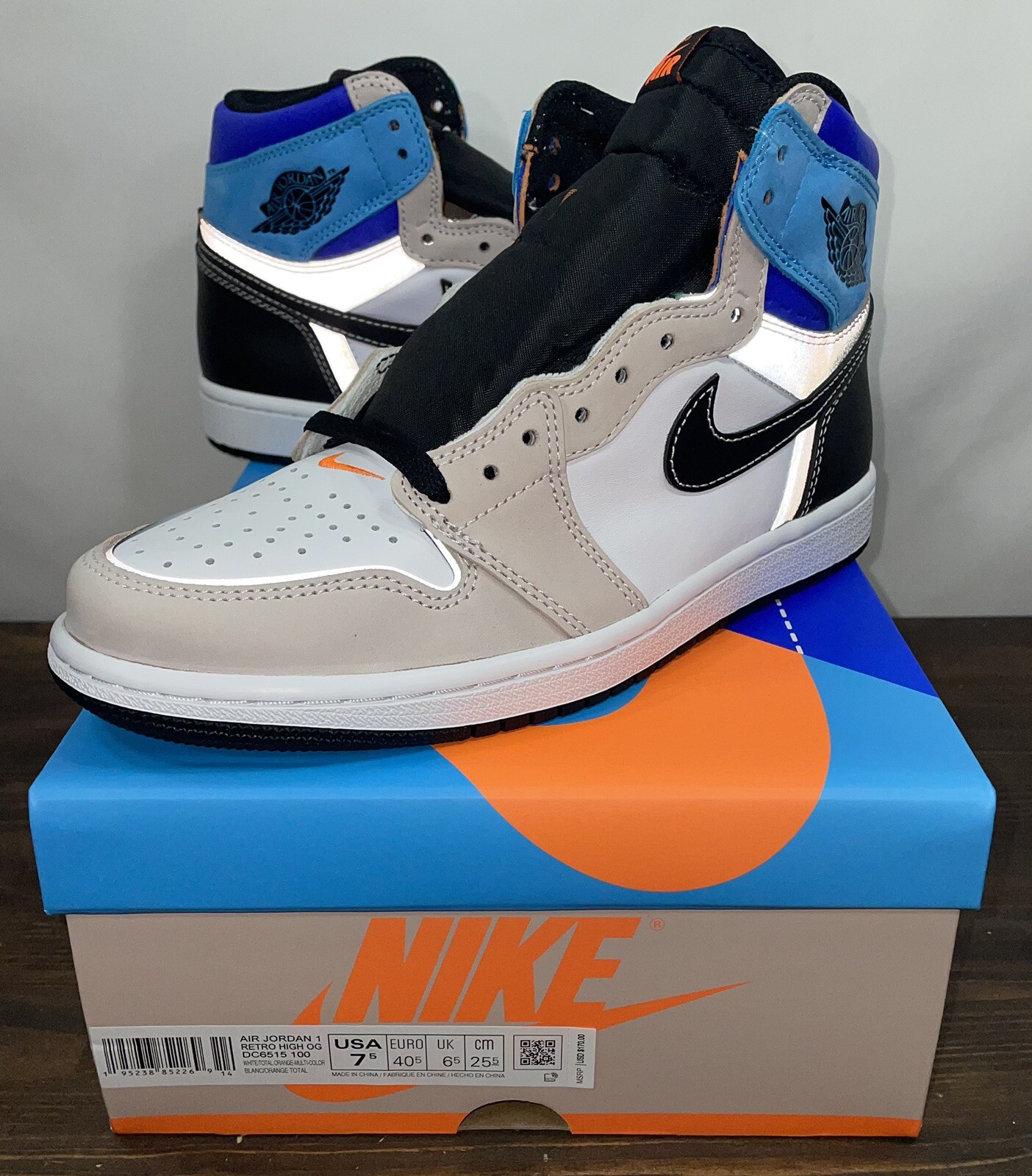 Nike Air Jordan 1 Retro High OG “Prototype” Size 7.5 Men / 9 Women  DC6515-100 | eBay