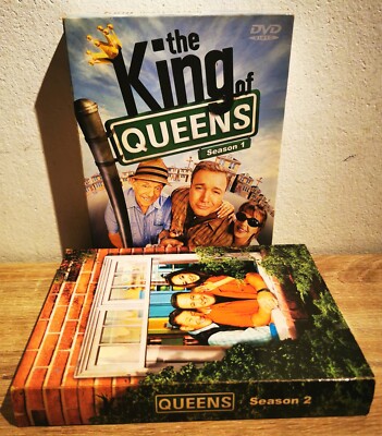 The King of Queen - Season 1 + 2 - DvD - SERIE PAKET 
