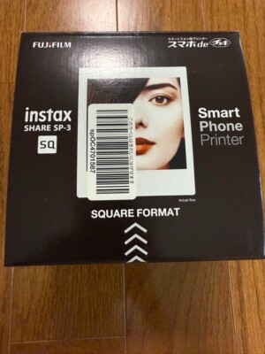 Fujifilm Instax Share SP-3 schwarz tragbarer mobiler Drucker Japan Fujifilm I...