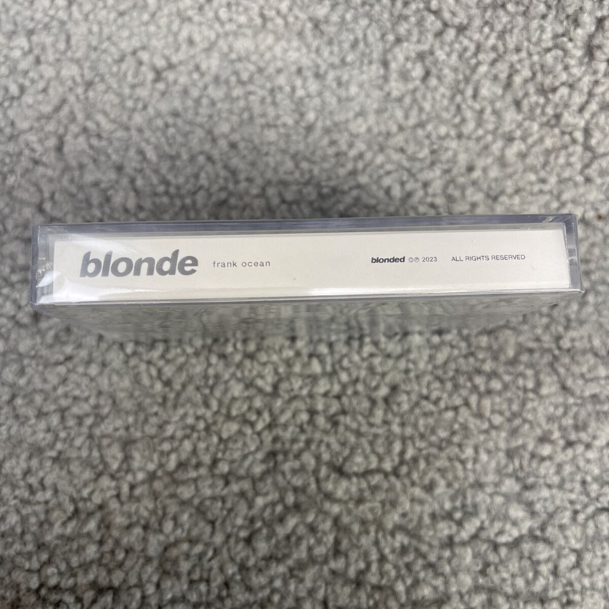 Frank Ocean Blonde Cassette Tape SEALED RAP BLOND RARE NEW Frank Ocean Blonde Cassette Tape SEALED RAP BLOND RARE NEW