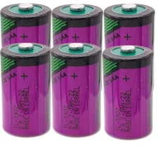 6X TL-5902 battery for TADIRAN TL-5902/S CMOS 1/2 AA 3.6 Volt Battery New