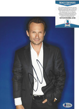 CHRISTIAN SLATER SIGNED 'HEATHERS' 8x10 MOVIE PHOTO B ACTOR BECKETT COA BAS