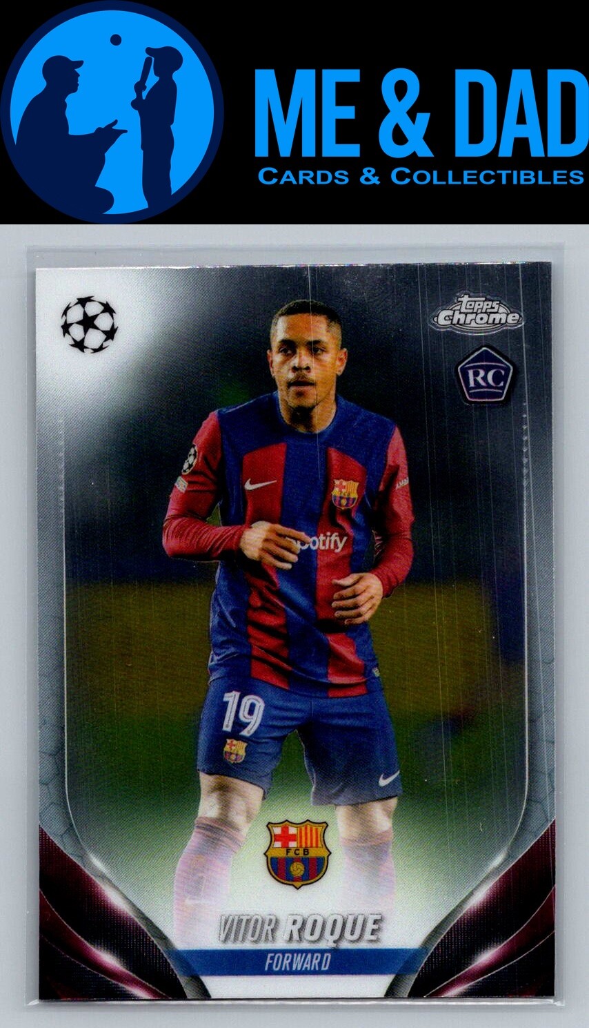 2023-24 Topps Chrome UEFA Club Competitions #28 Vitor Roque