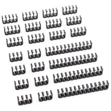 24x Kabelhalter PC Kabelhalterung Kabelmanager Kabel Kämme 24-Pin 8-Pin 6-Pin