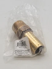 American Granby NLRBMA1 Barb Brass Water Well Poly Pipe Barded Insert Adapter