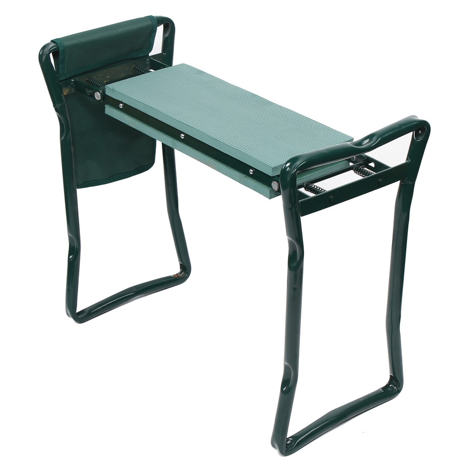 Heavy Duty Garden Kneeler and Seat Stool Garden Folding Bench with ...