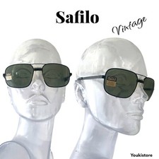 SAFILO GOLDMAN GT 003 VERY RARE VINTAGE 80s NEUTRAL CRYSTAL LENSES M.in Italy