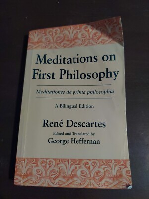 ''Meditations of First Philosophy: A Bilingual Edition'' by René Descartes - 1990