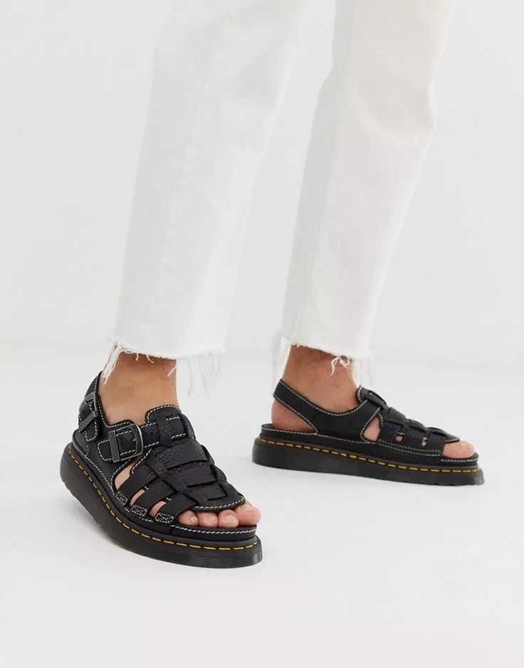 8092 leather shop fisherman sandals