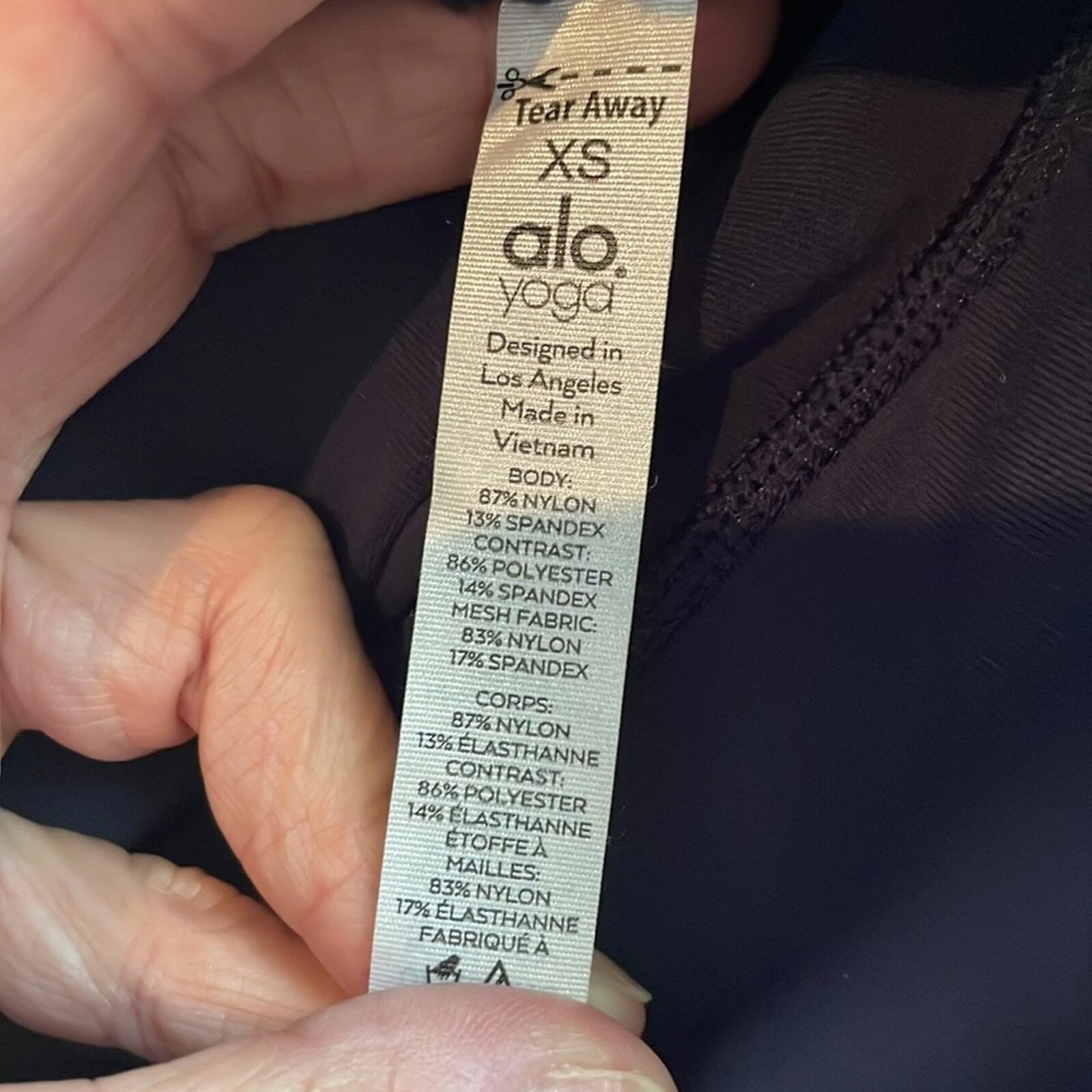 alo-yoga moto mesh panels pilates relaxation loungewear leggings