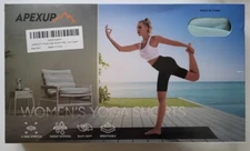APEXUP Women Yoga Shorts 1 Pack 4XL High Waist Stretch Silky-Soft Breathable
