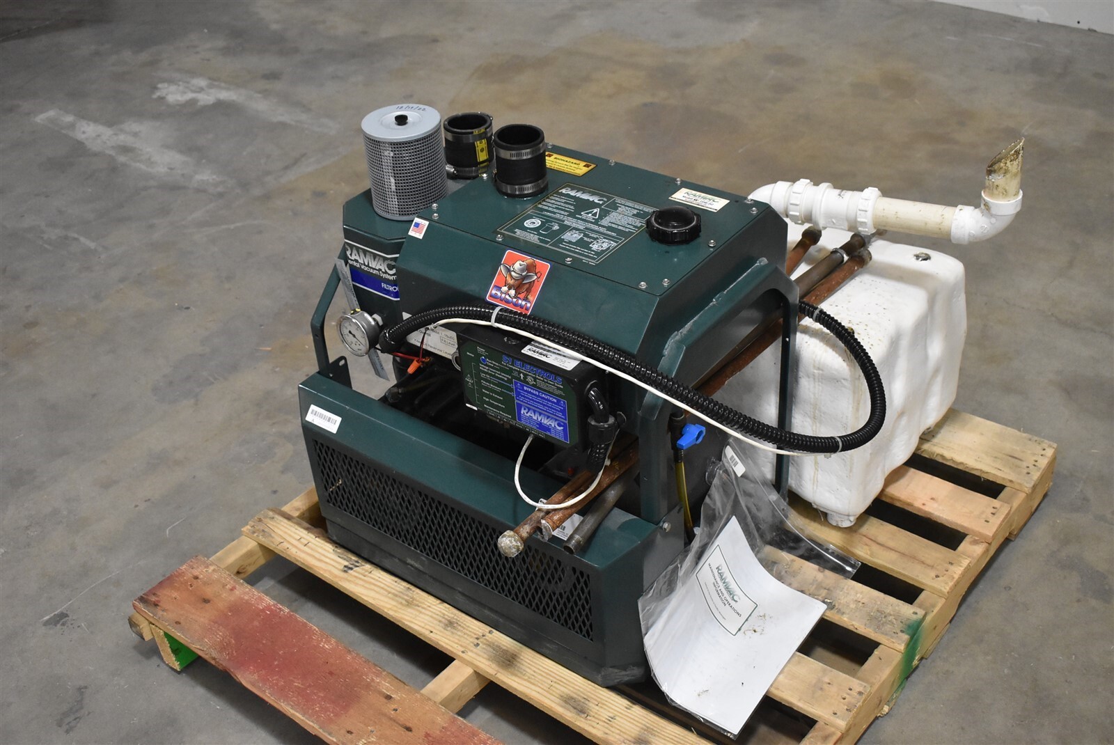 RamVac Bison 9 Dental Dentistry Vacuum Pump System Operatory Suction