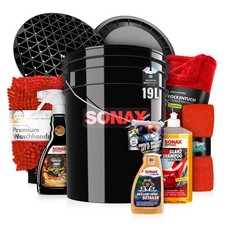 SONAX Wasch Set GlanzShampoo + FelgenBeast + BrilliantShine + Zubeh�r 10-teilig